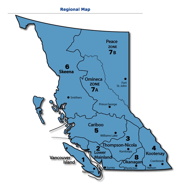 Map Of Bc Lakes Map Of British Columbia Overview Mapr - vrogue.co